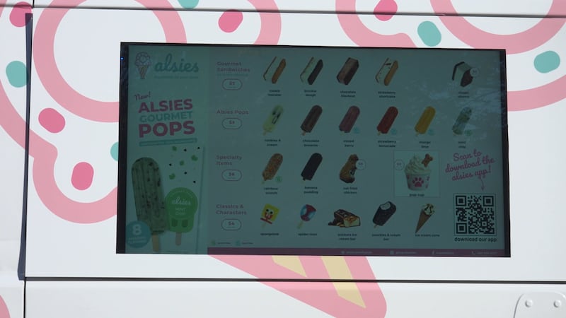 Alsies, an ice cream franchise based in Durham, North Carolina, operates trucks across the...