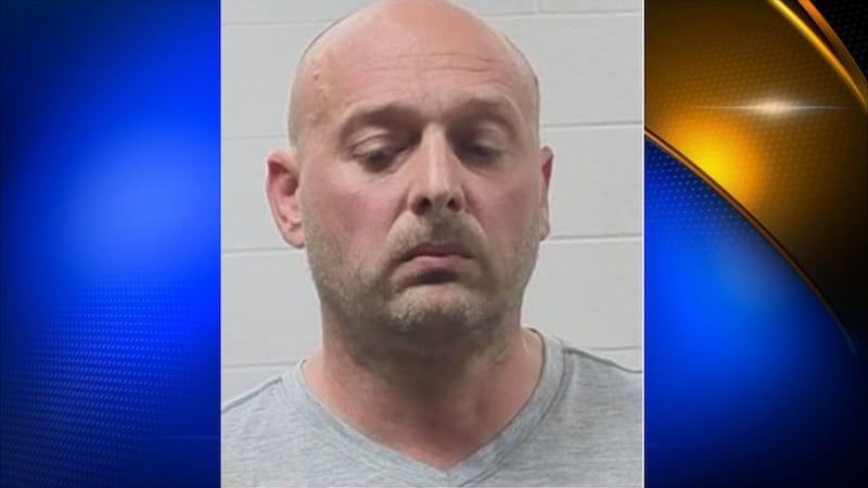Jonathon Frost, of Webster County, was taken into custody around 11 a.m. after a short pursuit...