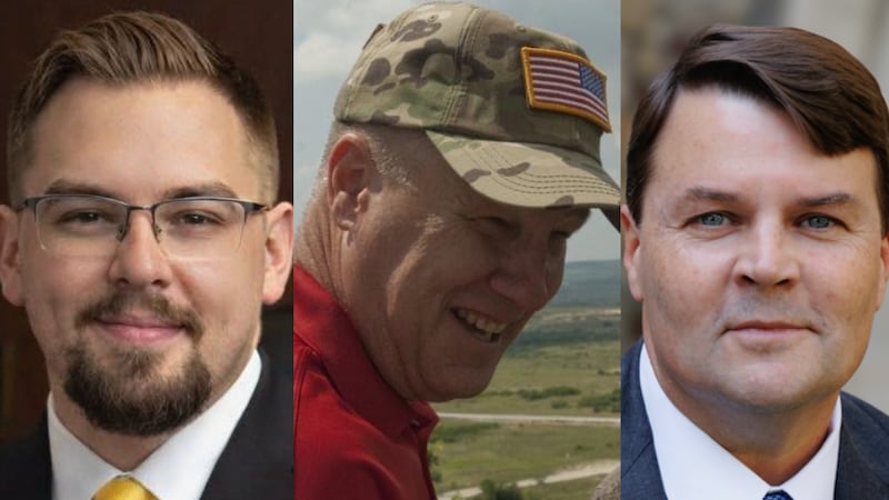 (L-R): Johnny Baucom, Trent Kelly, Cliff Johnson
