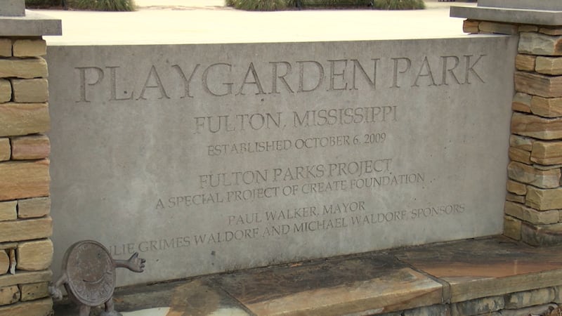 Playgarden Park in Fulton, Miss.