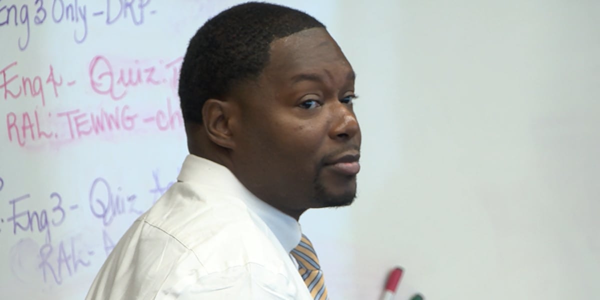 Man returns home to lead high school