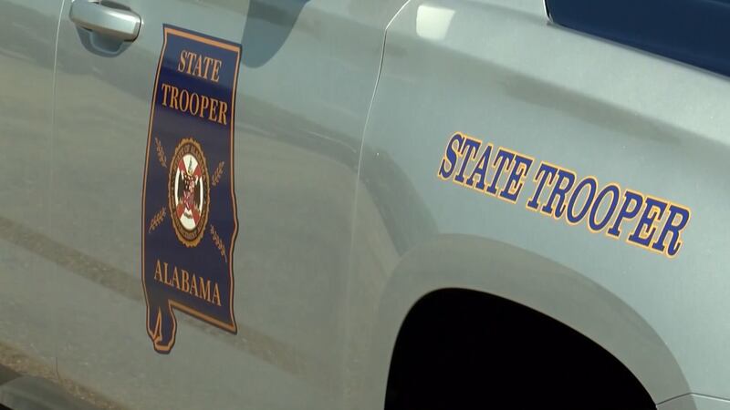 An Alabama Law Enforcement agency patrol vehicle