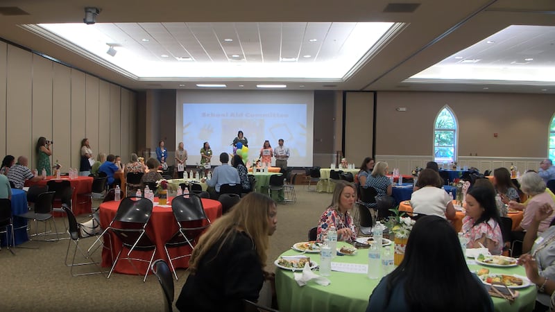 The Junior Auxiliary of Tupelo hosted its annual School Aid Luncheon Tuesday at First United...