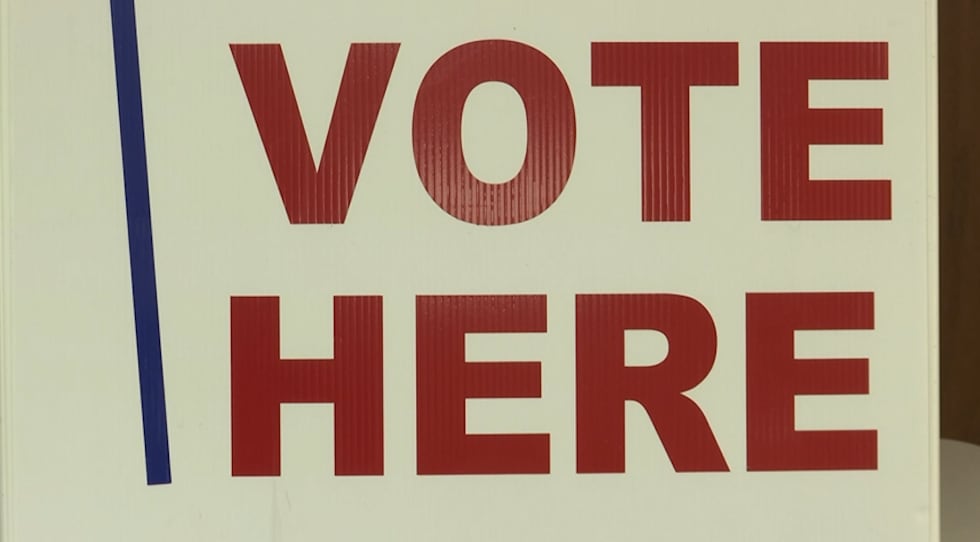Generic voting sign