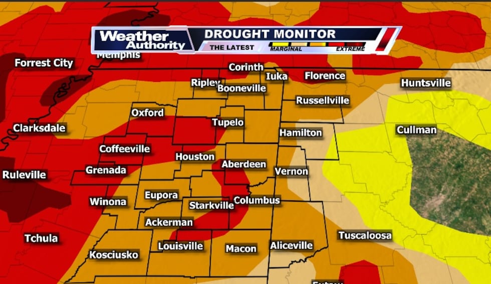 Lots of areas just plain too dry