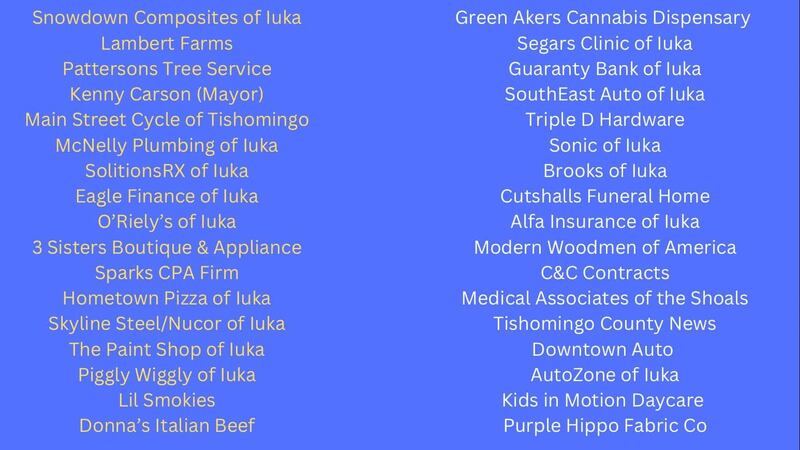 The 2026 Iuka Town Appreciation Day will be Sept. 19.