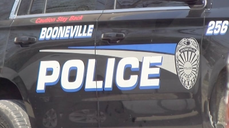 Booneville, MS Police Department vehicle