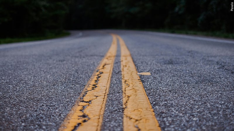 Close up of road, Photo Date: 06/29/2018