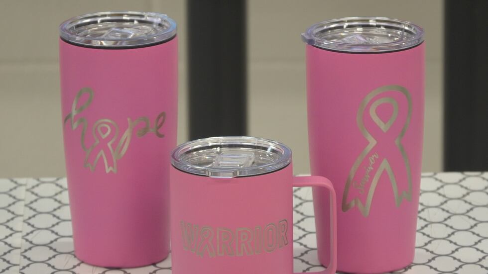 Tupelo students crafted hype chains and other items for breast cancer awareness.