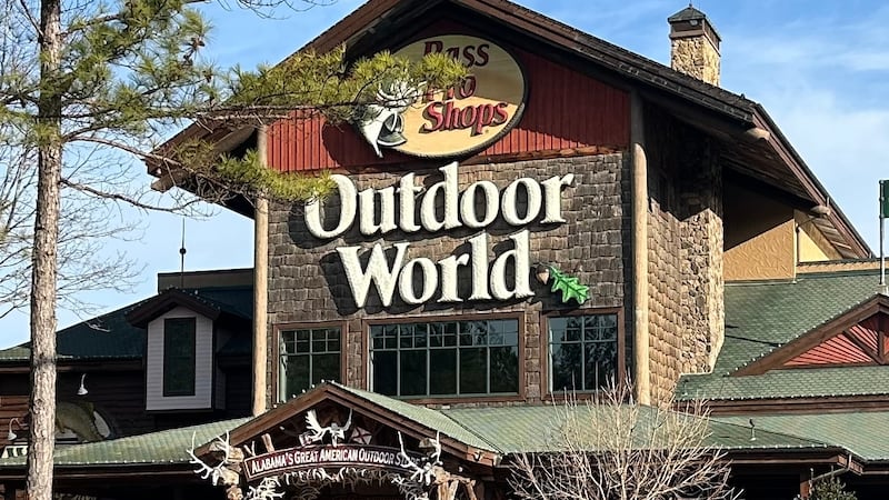 FILE -- A 70-year-old man died after falling from a lift at Bass Pro Shops in Alabama on Sunday.