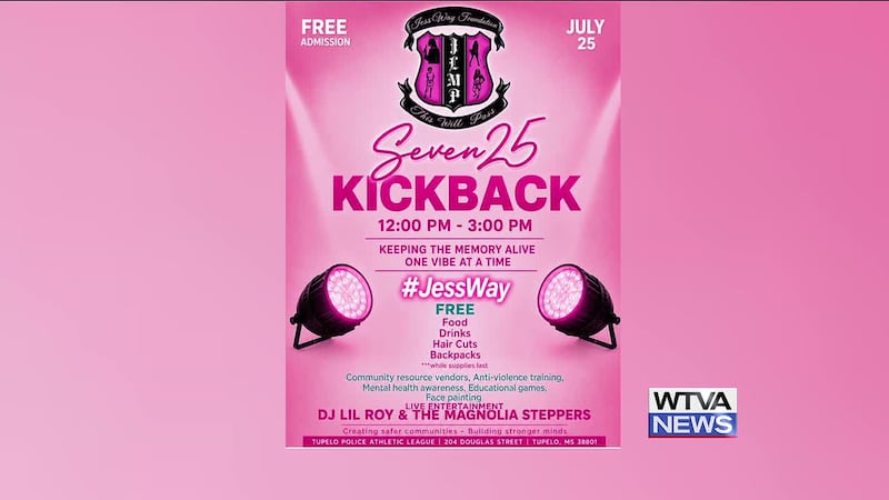 The Jess Way Foundation hosts its “Seven25” event on July 25, 2026, in Tupelo, MS.