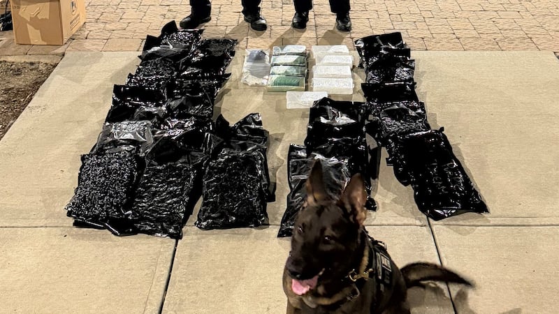Police said an auction buyer called officers on Friday, Aug. 7, to report finding packaged drugs.