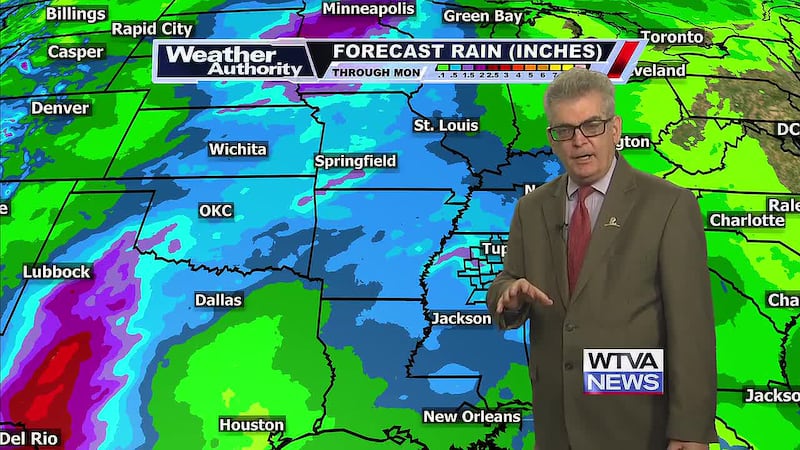 Staying dry for most of the work week