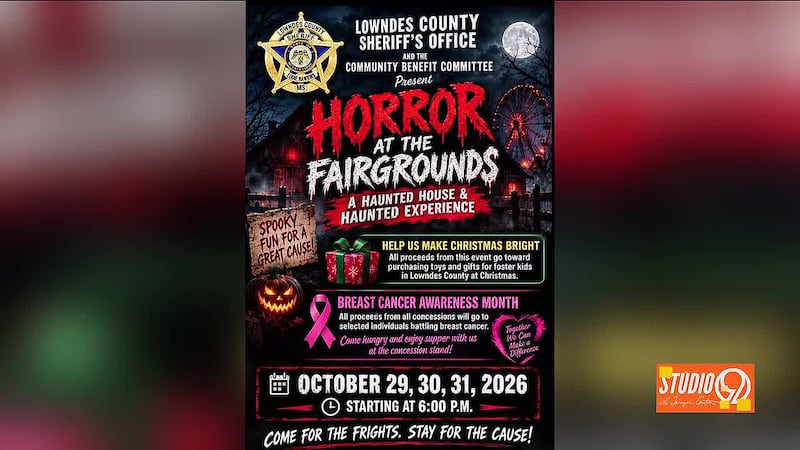 Horror at the Fairgrounds will be Oct. 29 at 6 p.m.