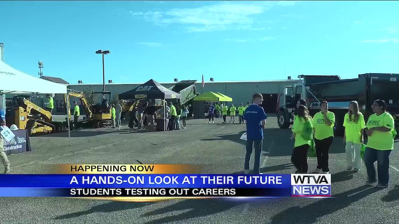 Hundreds of eighth-grade students got a hands-on look at their future careers in northeast...