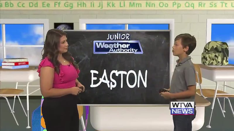 WTVA is excited to add Easton to the Junior Weather Authority team.