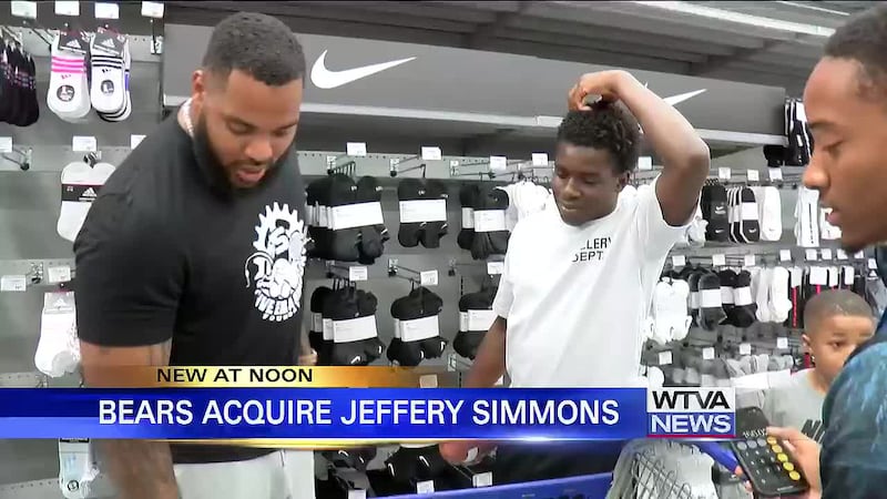 Former Mississippi State and Noxubee County, Mississippi, football star Jeffery Simmons is on...