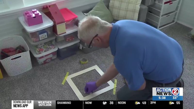 Winnebago County Health Department tests for lead in home
